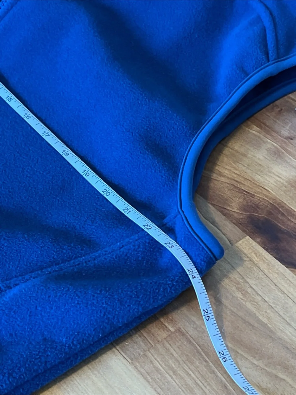 Vintage LL Bean Fleece Vest Womens XL Royal Blue Full Zip Gorpcore 90s RN 71341
